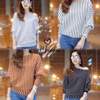 Stripe Knit Top