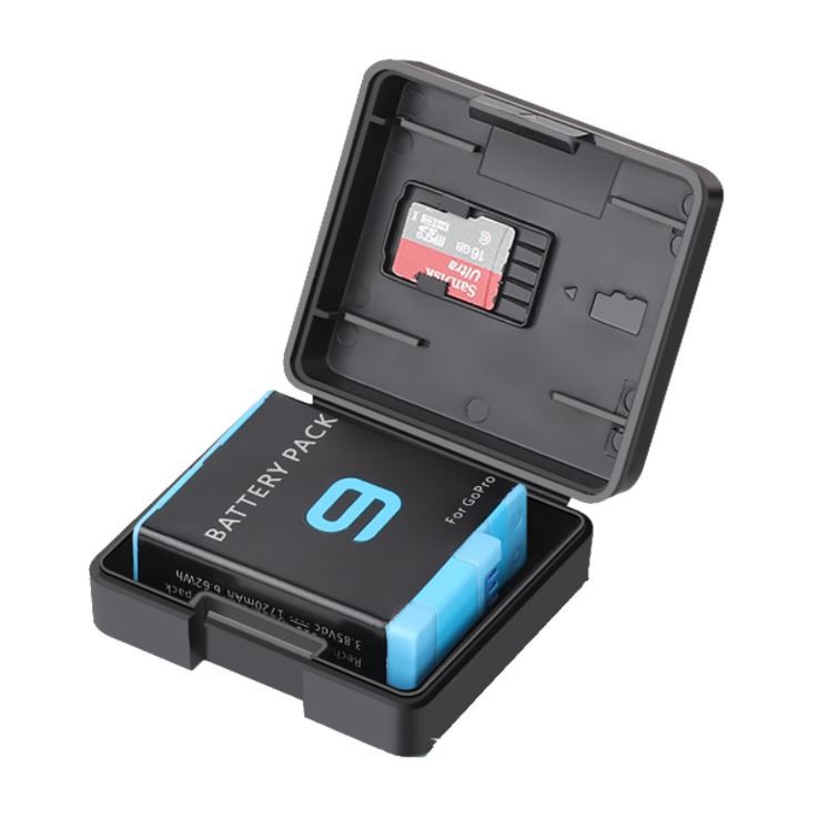 กล่องเก็บแบต Gopro ใส่ Micro SD ได้ กล่องใส่แบต Gopro