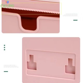 OKUMI_SHOP กล่องใส่ทิชชู กันน้ำ ติดผนังไม่ต้องเจาะ (K-406)