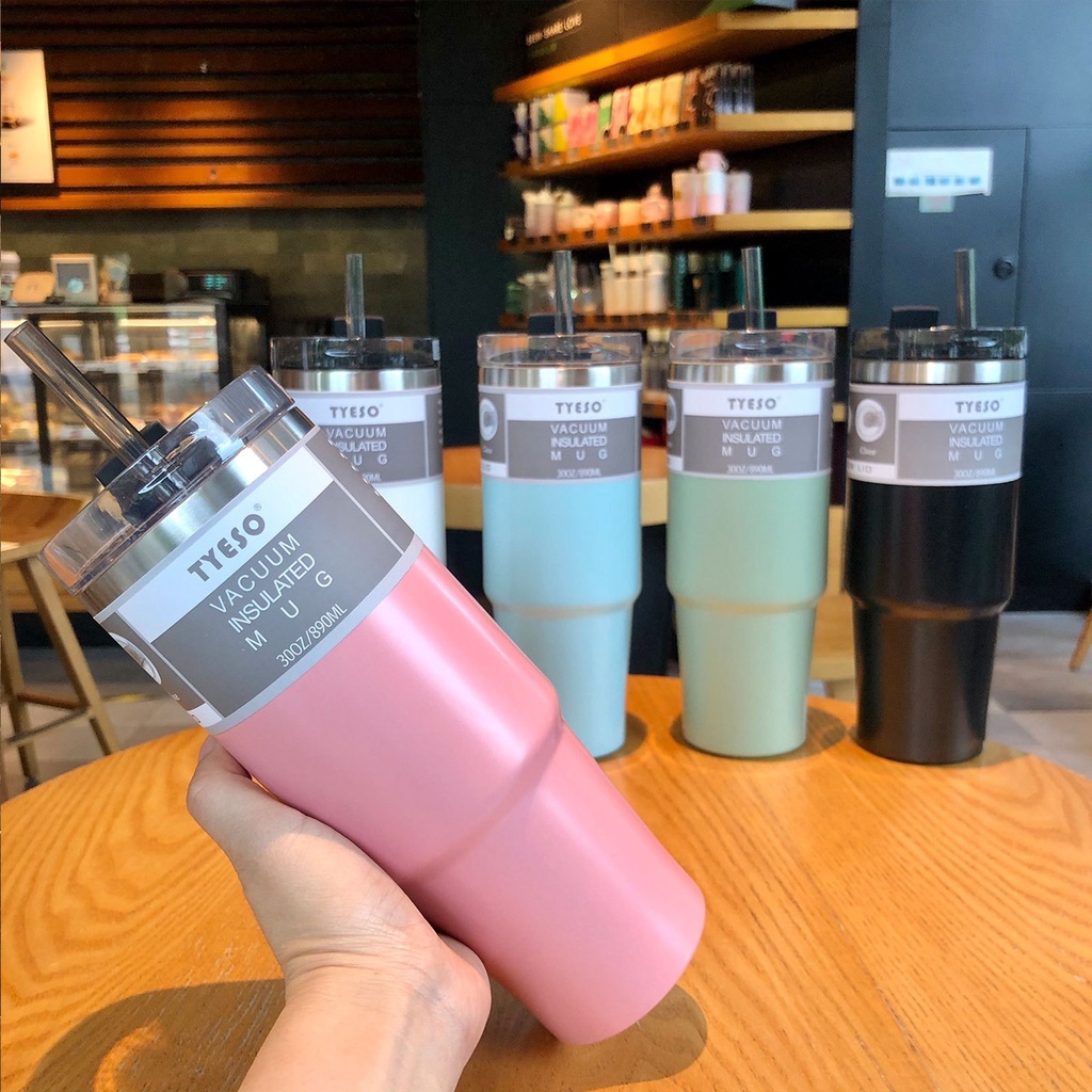 ✨New✨แก้วเก็บความเย็น แก้วเยติ สเตนเลสแท้ รับประกันไอน้ำไม่เกาะแก้ว ขนาด 20oz และ 30oz #C167