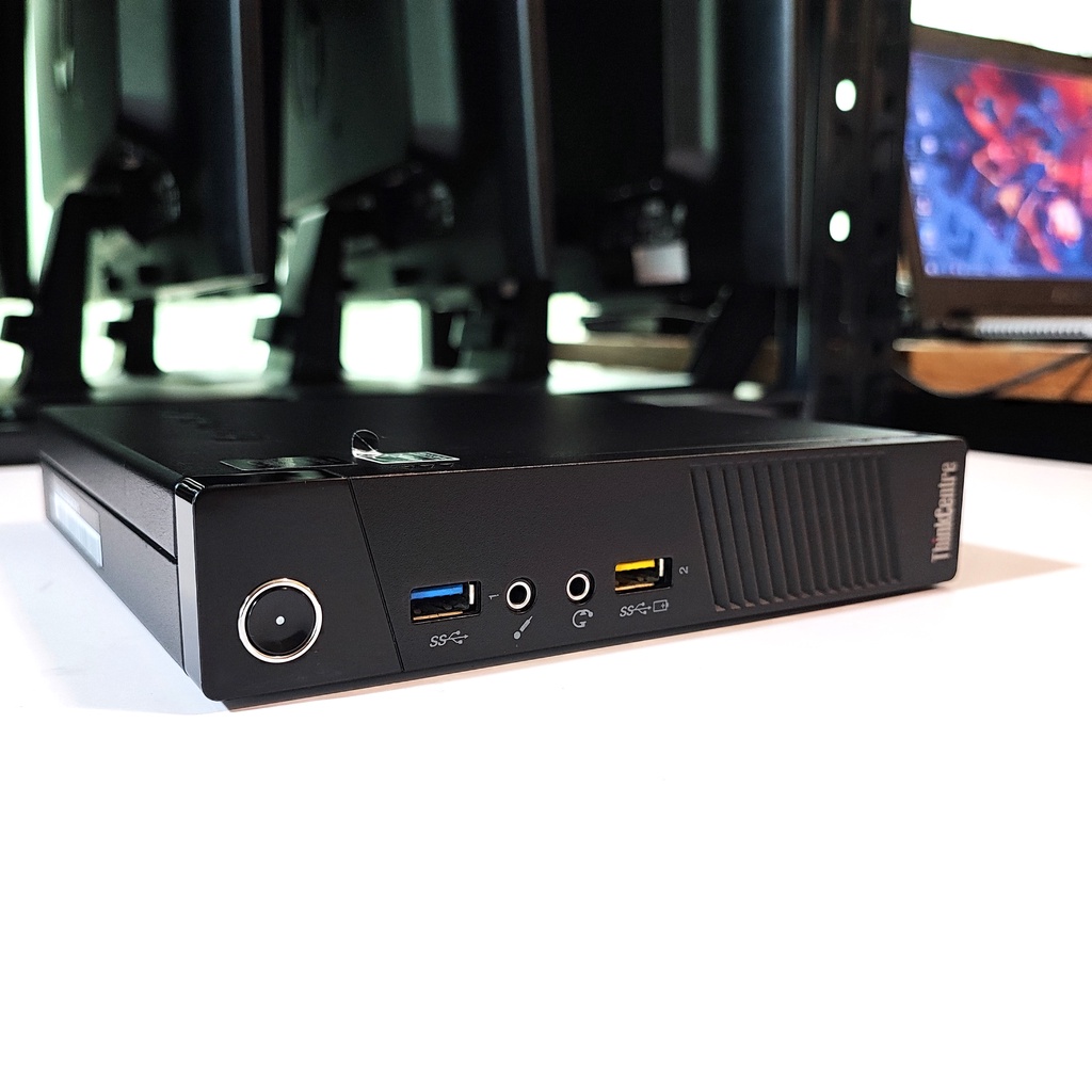 Lenovo ThinkCentre M93p Tiny Mini PC I7-4765T 8GB RAM 240GB SSD Win11 Pro - Ricondizionato