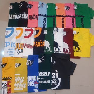 #allamanda ราคาsale เสื้อยืดสีพื้น