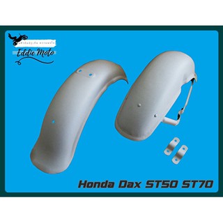 HONDA DAX ST50 ST70 FRONT &amp; REAR FENDER “BASE COLOR”  // ชุดบังโคลนหน้าหลัง Honda Dax ST50 ST70 สินค้าคุณภาพดี