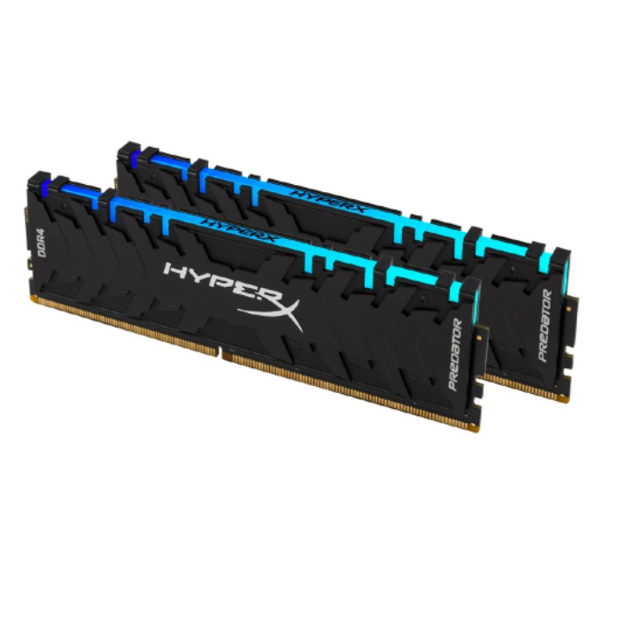 HyperX 32GB(16GBx2) 3200MHz Predator DDR4 RGB CL16 หน่วยความจําเดสก์ท็อป XMP (HX432C16PB3AK2/32)