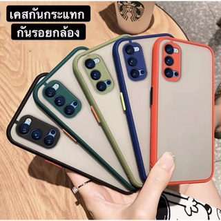 เคสขอบสี เคส Oppo reno7z / Reno 7 Pro / Reno 7 / A76 / A16K เคสออปโป้ case เคสกันกระแทก เคสโทรศัพท์