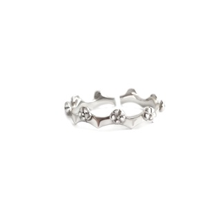 แหวนมงกุฎ-แหวนเจ้าหญิง-แหวนเงินแท้-Princess-Silver-Ring-Finejewelthai-R139800