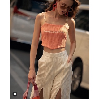 New 🏷พร้อมส่ง! GENTLEWOMAN 🌸TIE BACK CAMI TOP XS/S