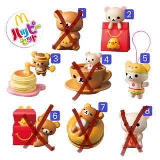 McDonald’s Toy : Rilakkuma (2017)