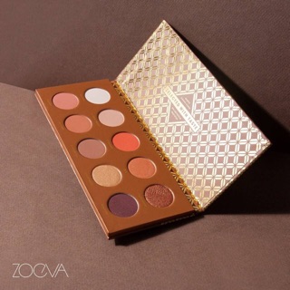 (แท้100%)Zoeva Caramel Melange Eyeshadow Palette พาเลทอายแชโดว์