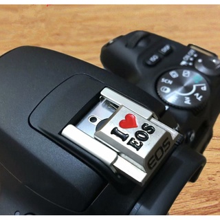 ตัวปิดช่องแฟลช Hotshoes Cover กล้อง Canon รุ่น I Love EOS แต่งกล้อง Canon