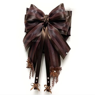 Hair bow โบว์ติดผม เน็ตติดผม เครื่องประดับผม กิ๊บติดผม แฟชั่น โบว์พยาบาล โบว์ใหญ่ เน็ตคลุมผม ริบบิ้น