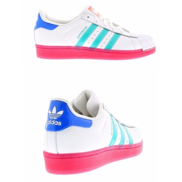 adidas original superstar summer collection limited edition (used once)พรี 5900 ขาย 4000ซื้อมาใหญ่ไป