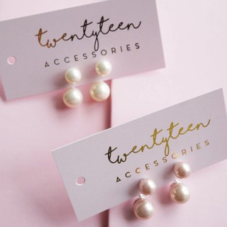 Twentyteen Pearl Earrings ต่างหูมุกออกงาน