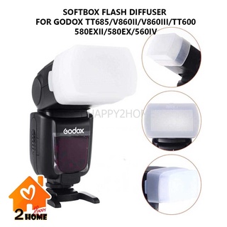 Softbox Flash  For Godox , Canon , Yongnuo TT600, TT685 ,V850 , V860 , V860II , V860III 580EX , 580 EX II  ซอฟบ๊อก