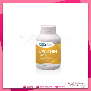 Mega We Care - Lecithin 1200mg 100S เลซิติน เมก้าวีแคร์