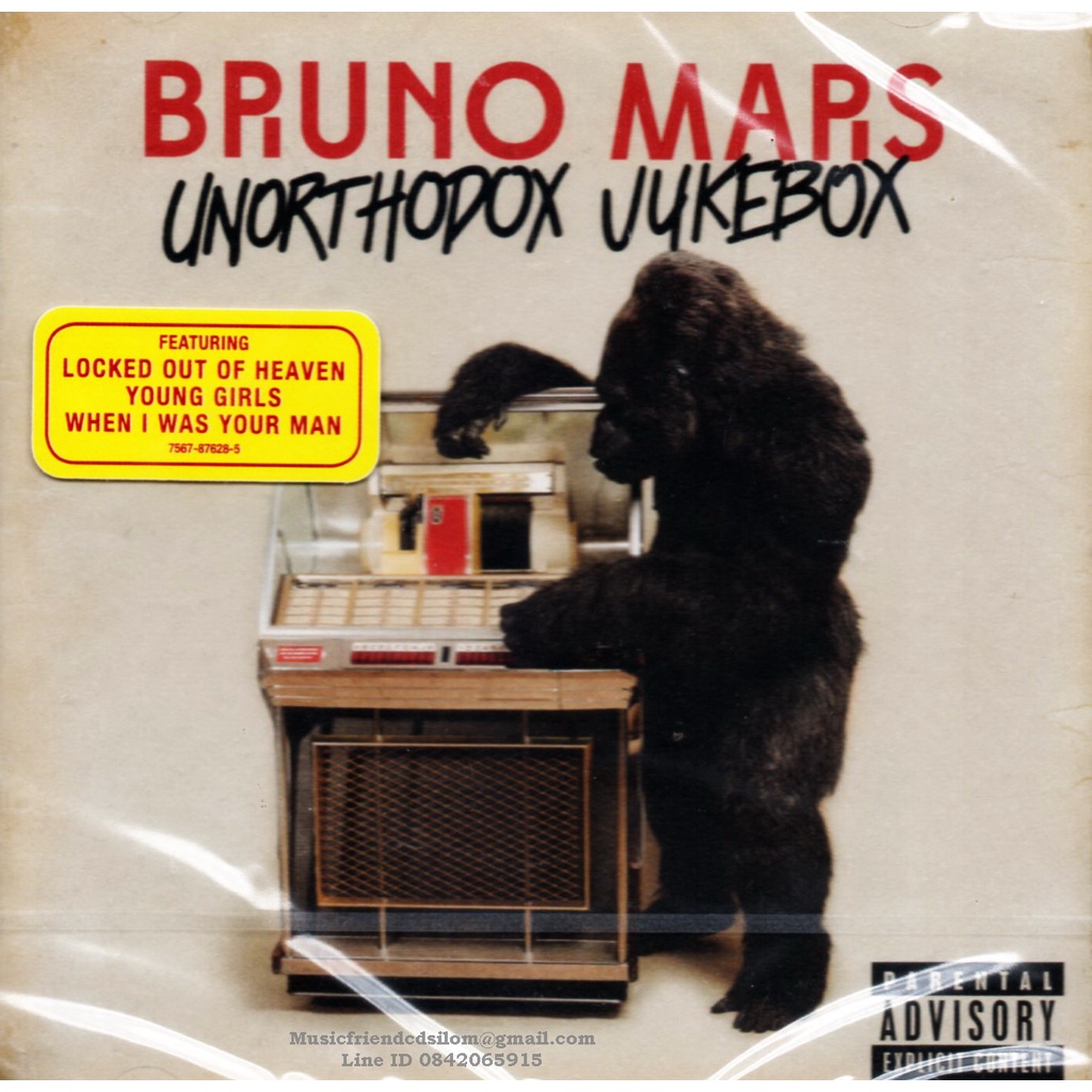 CD,Bruno Mars - Unorthodox Jukebox (2012)(EU)