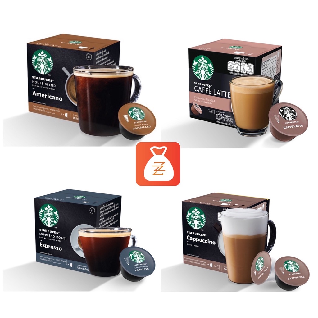 ส่งฟรี STARBUCKS BY NESCAFE DOLCE GUSTO STARBUCKS CARAMEL MACCHIATO 12 ...