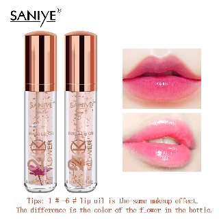 (SANIYE) L1121 ลิปกลอสบำรุง ริมฝีปากอวบอิ่ม สีใส