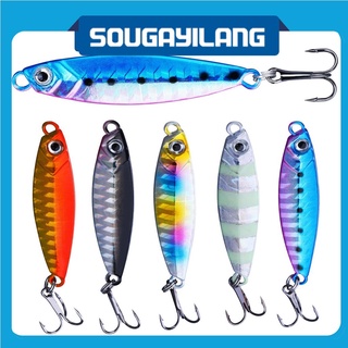 Sougayilang 10g เหยื่อตกปลาโลหะ  Fishing Bait Metal Fishing เหยื่อตกปลาโลหะ ตะขอ ประมง