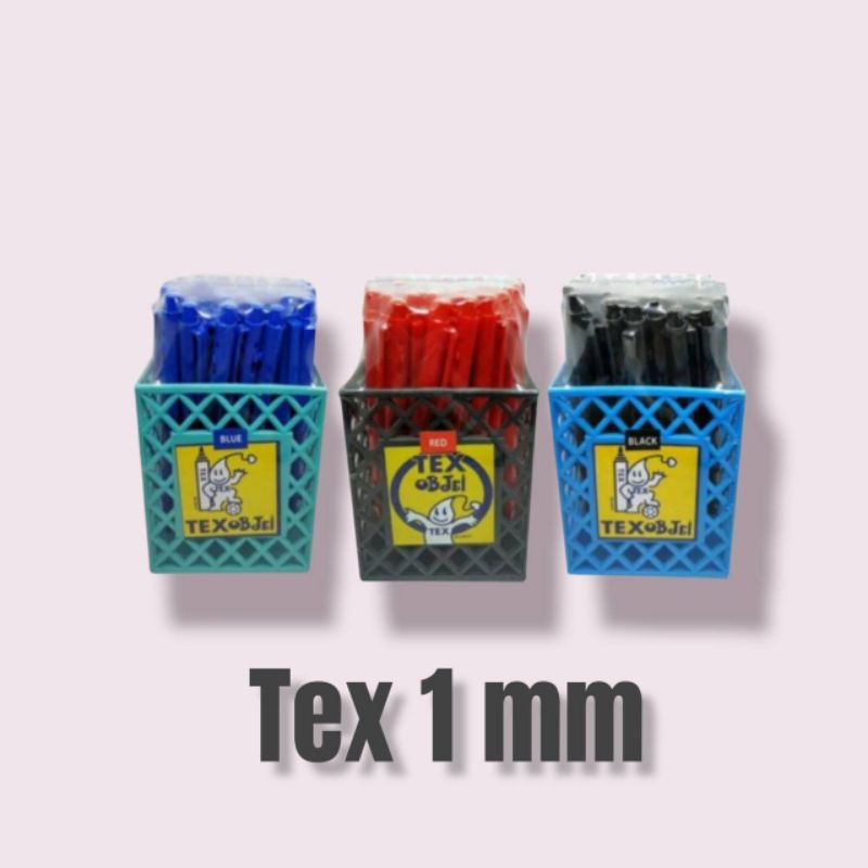 ปากกา​หมึกน้ำมัน tex​ 1.0   mm