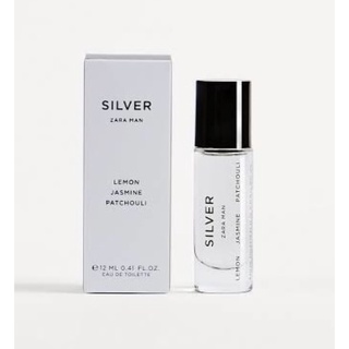 น้ำหอมชาย ZARA ของแท้ กลิ่น MAN SILVER 12 ML