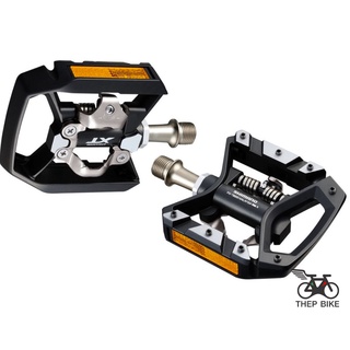 บันได Shimano รุ่น XT  PD-T8000 , พร้อมคลีท , มีทับทิม บันไดทัวร์ลิ่ง pedal