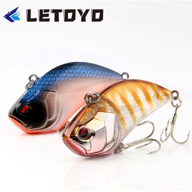 เหยื่อปลอม ปลาพลาสติก ABS ยี่ห้อ LETOYO ขนาด 55 มิล 13 กรัม (LHB034)