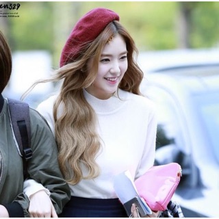 หมวกเบเร่ต์หลากสี เหลือบางสี