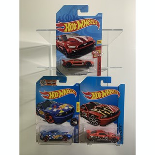 Hot wheels Custom 15 Ford Mustang 2018 THEN AND NOW 9 OF 10 (Red)