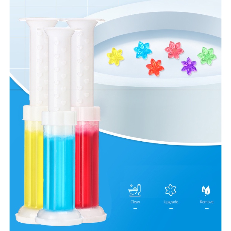 AL-124 เจลดับกลิ่นชักโครก Toilet Gel Cleaner เจลหอม ดับกลิ่นห้องน้ำ เจลทำความสะอาด เจลลดคราบ น้ำยาทำความสะอาด