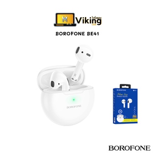 หูฟัง บลูทูธ  BOROFONE BE41 TWS Wireless Bluetooth Earphone 5.0  Bud