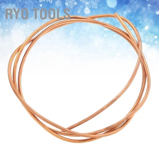 Ryo เครื่องมือท่อทองแดง 2 เมตร C1100 T2 สําหรับตู้เย็น 6 มม. / Id 5 มม.