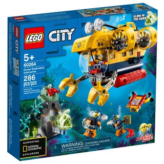 LEGO City Ocean Exploration Submarine 60264