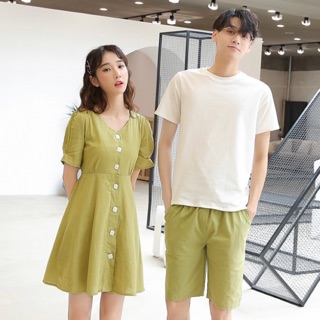 ชุดคู่รัก Thecoupleshop น่ารักมาก ใส่ถ่ายรูปสวย ๆ พรีเวดดิ้งเก๋ ๆ สีสันน่ารักสดใส