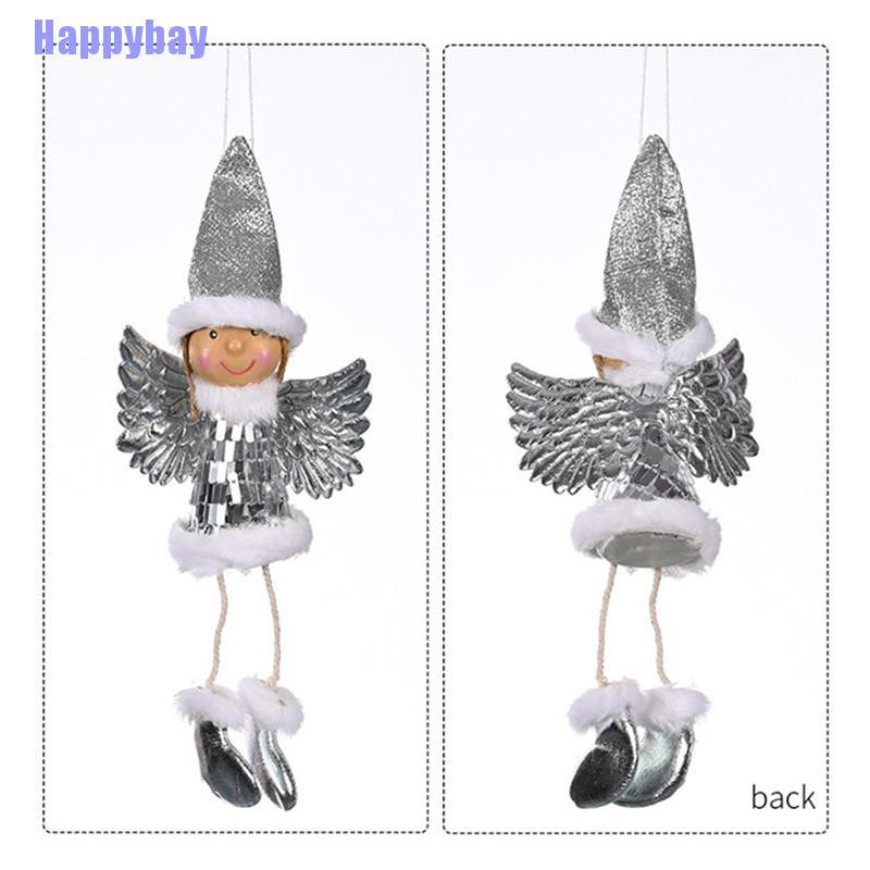 Happybay Christmas Doll Winged Angel Pendant Gifts Hanging