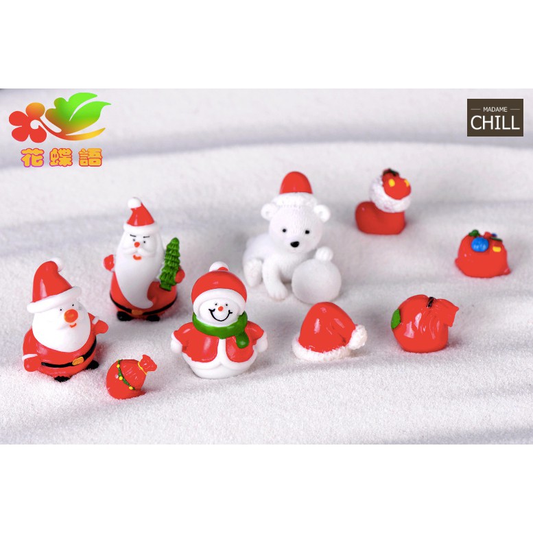 [MC434] ตุ๊กตุ่นจิ๋ว คริสต์มาส ซานต้า และผองเพื่อน 🦌🌲 (1 ชิ้น ราคา 6 - 15 บาท)