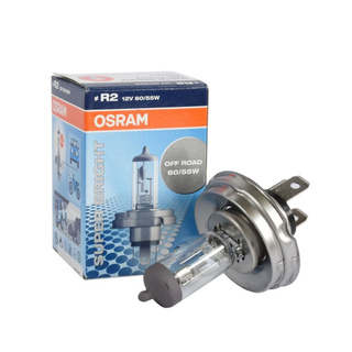 หลอดไฟหน้า  OSRAM H4(12V)60/55W(จานกลม) (64198)