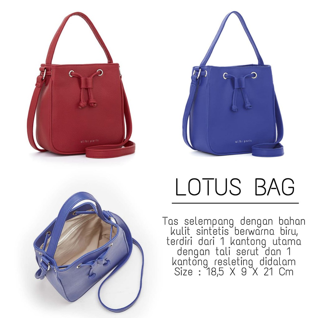 ALIBI PARIS LOTUS BAG