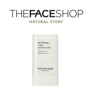 [THE FACE SHOP] The Therapy Vegan Sunstick SPF50+ PA++++ 18g  สินค้าเกาหลีแท้ๆส่งตรงจากเกาหลี