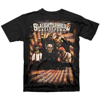 เสื้อยืดแขนสั้นลําลอง พิมพ์ลาย Mushroomhead Slaughterhouse Series คุณภาพสูง พลัสไซซ์ แฟชั่นสําหรับผู้ชาย