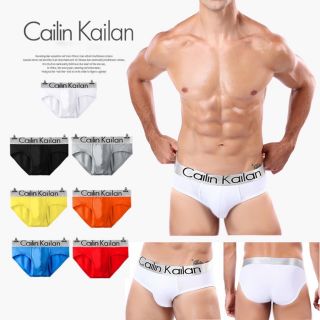 ราคา🔥พร้อมส่ง🔥กางเกงในชาย Cailin Kailan ทรงbrief ผ้านิ่ม โชว์ขอบแท้ๆๆ(โค้ดลดราคา10.10 ลดเพิ่ม10MTFASH)