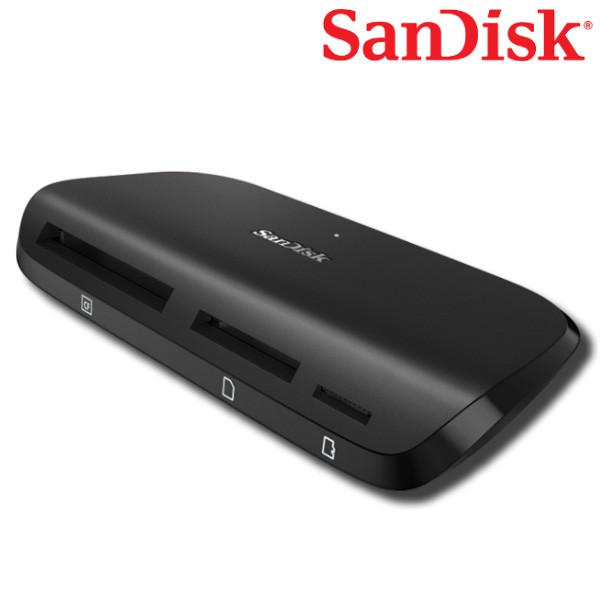 SanDisk ImageMate® PRO USB-C Card Reader (SDDR-A631-GNGNN) ตัวอ่านการ์ดรีดเดอร์ 3ช่อง MicroSD, SDCard, CF Card Synnex ราคา ถูกที่สุด ดีลบีเคเค แกลเลอรีภาพที่ 5
