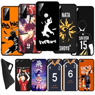 เคสซิลิโคนนิ่ม ลายอนิเมะ Haikyuu AU5 สําหรับ OPPO A12 A12E R9 F1 Plus Reno 2F 2Z