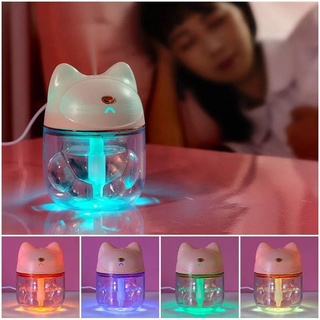 เครื่องพ่นไอน้ำ Aroma LED Humidifier Home Office Car เปลี่ยนสีได้ **พร้อมส่ง**