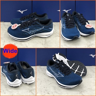 Mizuno Wave Rider 25 รองเท้าวิ่งออกกำลังกาย ยอดนิยม สีสวย นุ่มใส่สบายเท้า เบา น่าใช้ J1GC210494