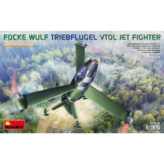 โมเดลประกอบ MiniArt 1/35 MI40009 FOCKE WULF TRIEBFLUGEL VTOL JET