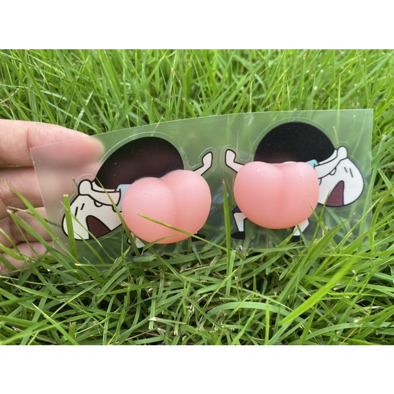 ⚡️โปรโมชั่น2.2 มาแล้วจ้า ✅พร้อมส่ง✅สติ๊กเกอร์ชินจังตูดเด้งตูดซิลิโคนกันกระแทก - รูปที่ 5