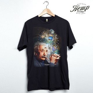 ส่งไว!! ส่งฟรี!! เสื้อยืดอย่างดี Stonerdays Hemp T-Shirt | Einsteins Third Eye ของแท้ T-shirt มาใหม่ ลายสวยคลาสิก นุ่ม