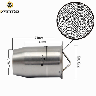 zsdtrp 51 มม. อุปกรณ์ท่อไอเสียสําหรับรถมอเตอร์ไซค์