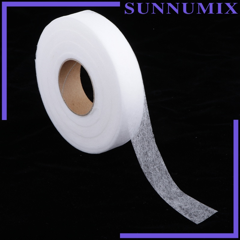 [SUNNIMIX ] 1 ม ้ วน Fusing เทปกาว Hem เทปสําหรับหน ้ าต ่ าง Curtian เสื ้ อผ ้ า 10 มม .